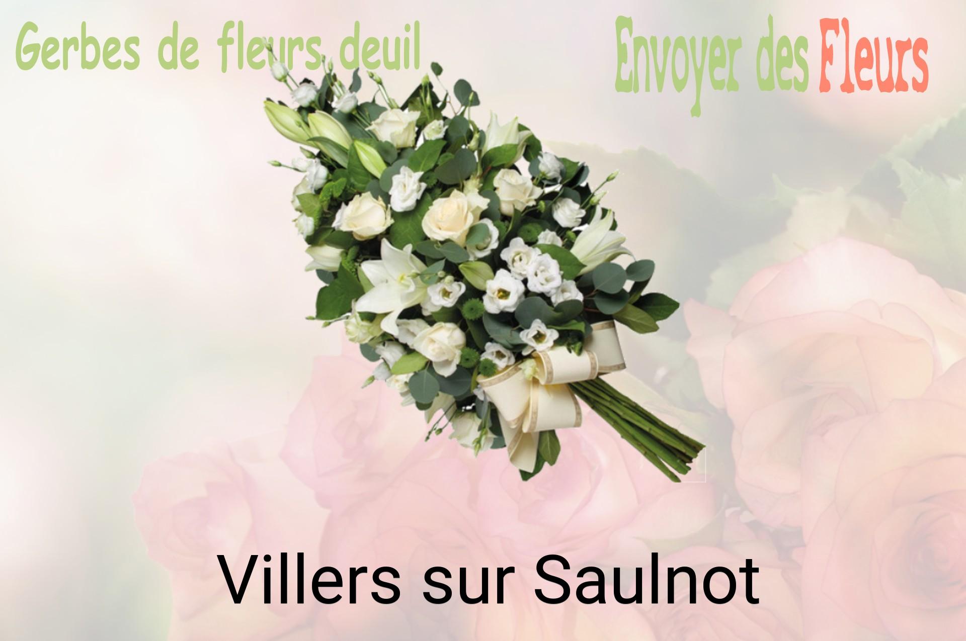 Gerbe de fleurs de deuil livrée à Villers-sur-Saulnot